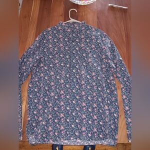 Ralph Lauren Denim & Supply Floral Print Collared Shirt